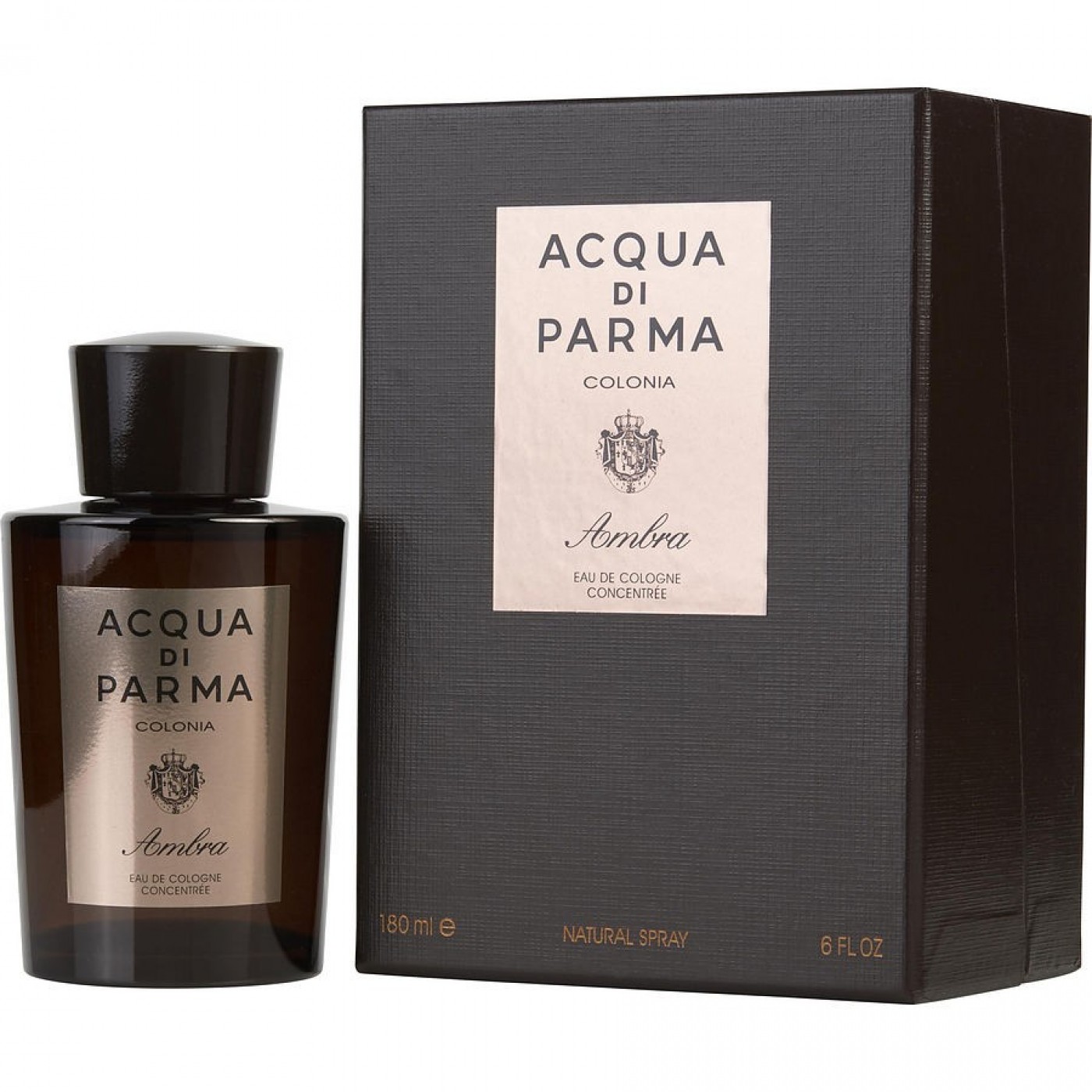 Acqua Di Parma Colonia Ambra Concentrée – Herren Eau De Cologne 100 Ml – Intensiver Duft