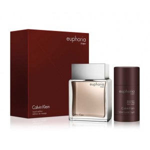 Комплект за мъже Calvin Klein Euphoria For Him - Eau de Toilette 100 мл + Део-стик 75 мл Комплект за мъже Calvin Klein Euphoria For Him - Eau de Toilette 100 мл + Део-стик 75 мл