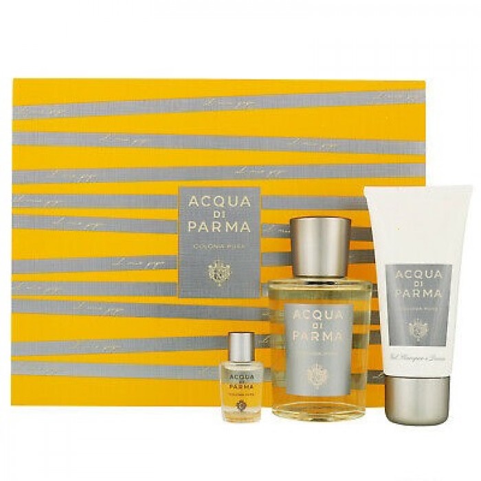 Acqua di Parma Colonia Pura Комплект Цена за Eau de Cologne мъже 100ml + 5ml + Душ гел 50ml