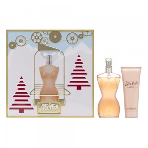 Комплект за жени Jean-Paul Gaultier Classique - Eau de Toilette 100 мл + Лосион за тяло 75 мл Комплект за жени Jean-Paul Gaultier Classique - Eau de Toilette 100 мл + Лосион за тяло 75 мл