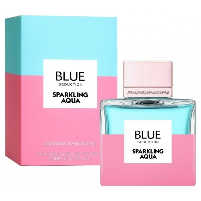 Antonio Banderas Blue Seduction Sparkling Aqua - Eau de Toilette за жени 100 мл Antonio Banderas Blue Seduction Sparkling Aqua Цена за Eau de Toilette жени 100ml