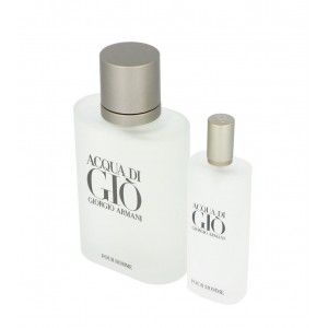Комплект за мъже Giorgio Armani Acqua Di Gio - Eau de Toilette 100 мл + 15 мл