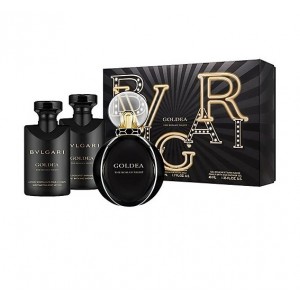 Комплект за жени Bvlgari Goldea The Roman Night - Eau de Parfum 50 мл + Лосион за тяло 40 мл + Душ гел 40 мл