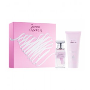 Комплект за жени Lanvin Jeanne - Eau de Parfum 50 мл + Лосион за тяло 100 мл