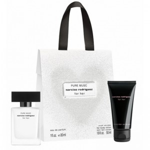 Комплект за жени Narciso Rodriguez Pure Musc for Her - Eau de Parfum 30 мл + Лосион за тяло 50 мл