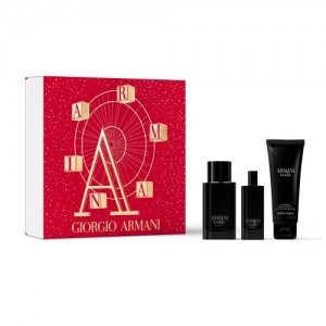 Комплект за мъже Armani Code - Parfum 75 мл + 15 мл + Душ гел 75 мл Комплект за мъже Armani Code - Parfum 75 мл + 15 мл + Душ гел 75 мл