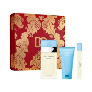 Комплект за жени Dolce&Gabbana Light Blue - Eau de Toilette 100 мл + 10 мл + Лосион за тяло 100 мл Комплект за жени Dolce&Gabbana Light Blue - Eau de Toilette 100 мл + 10 мл + Лосион за тяло 100 мл