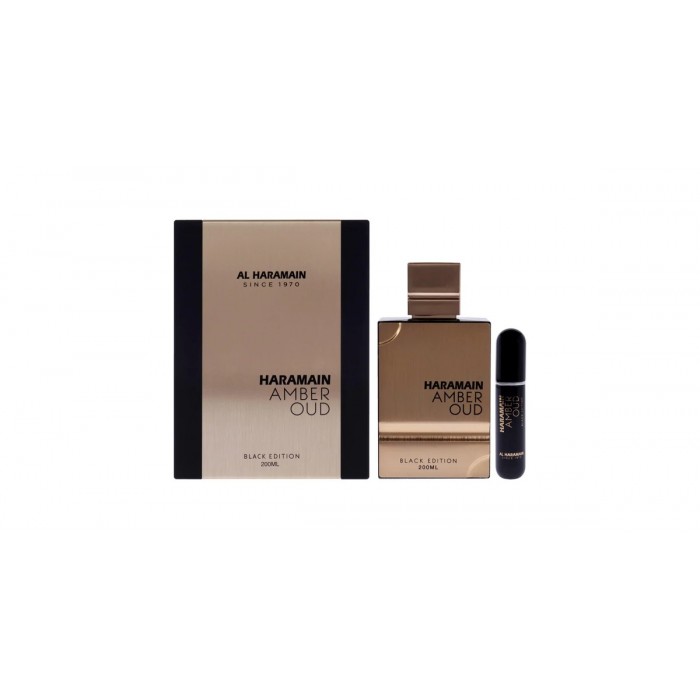 Al Haramain Amber Oud Black Edition - Eau de Parfum унисекс 200 мл Al Haramain Amber Oud Black Edition Цена за Eau de Parfum унисекс 200ml