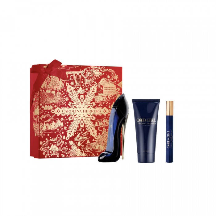 Комплект за жени Carolina Herrera Good Girl - Eau de Parfum 80 мл + 10 мл + Лосион за тяло 100 мл Carolina Herrera Good Girl Комплект Цена за Eau de Parfum жени 80ml + 10ml + Лосион за тяло 100ml