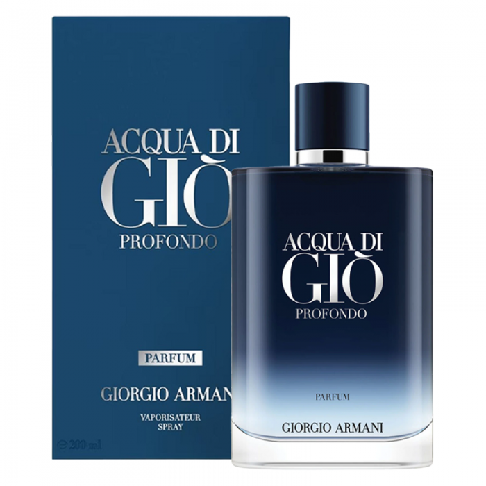 Armani Acqua di Gio Profondo - Parfum за мъже 200 мл Armani Acqua di Gio Profondo Цена за Parfum мъже 200ml