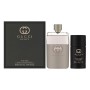 Комплект за мъже Gucci Guilty - Тоалетна вода 90 мл + Дезодорант стик 75 мл Цена за Комплект за мъже Gucci Guilty - Тоалетна вода 90 мл + Дезодорант стик 75 мл