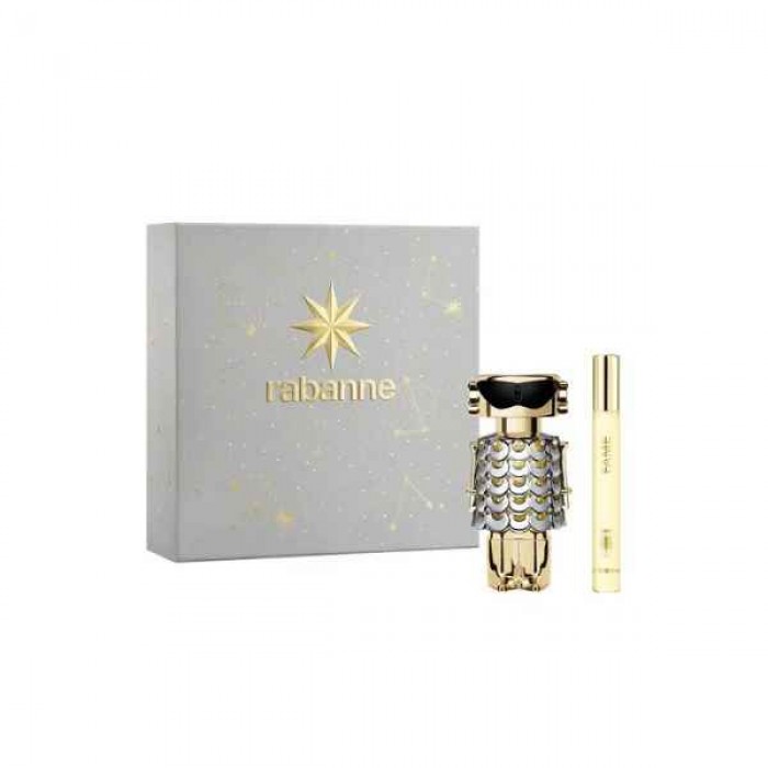 Комплект за жени Paco Rabanne Fame - Парфюмна вода 50 мл + Мини Парфюмна вода 10 мл Цена за Комплект за жени Paco Rabanne Fame - Парфюмна вода 50 мл + Мини Парфюмна вода 10 мл