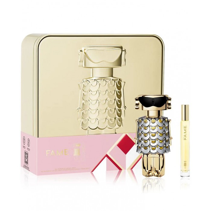 Цена за Комплект за жени Paco Rabanne Fame - Парфюмна вода 80 мл + Парфюмна вода 20 мл