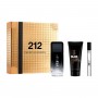 Комплект за мъже Carolina Herrera 212 VIP Black - Парфюмна вода 100 мл + Душ гел 100 мл + Мини Парфюмна вода 10 мл Цена за Комплект за мъже Carolina Herrera 212 VIP Black - Парфюмна вода 100 мл + Душ гел 100 мл + Мини Парфюмна вода 10 мл