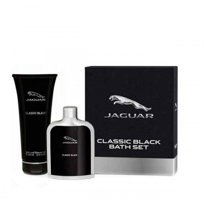 Комплект за мъже Jaguar Classic Black - Тоалетна вода 100 мл + Душ гел 200 мл Цена за Комплект за мъже Jaguar Classic Black - Тоалетна вода 100 мл + Душ гел 200 мл