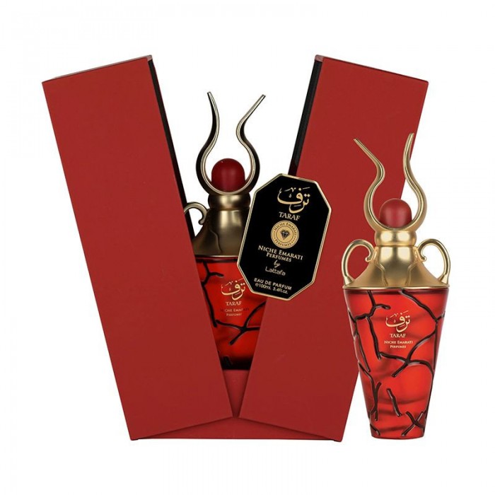 Lattafa Niche Emarati Taraf Eau de Parfum - Парфюмна вода унисекс 100 мл Цена за Lattafa Niche Emarati Taraf Eau de Parfum - Парфюмна вода унисекс 100 мл