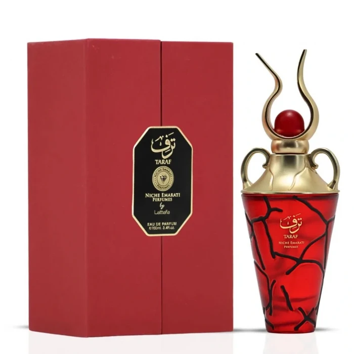 Lattafa Niche Emarati Taraf Eau de Parfum - Парфюмна вода унисекс 100 мл Цена за Lattafa Niche Emarati Taraf Eau de Parfum - Парфюмна вода унисекс 100 мл