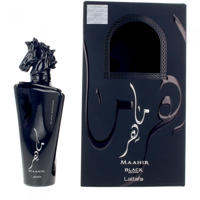 Цена за Lattafa Maahir Black Edition Eau de Parfum - Парфюмна вода унисекс 100 мл