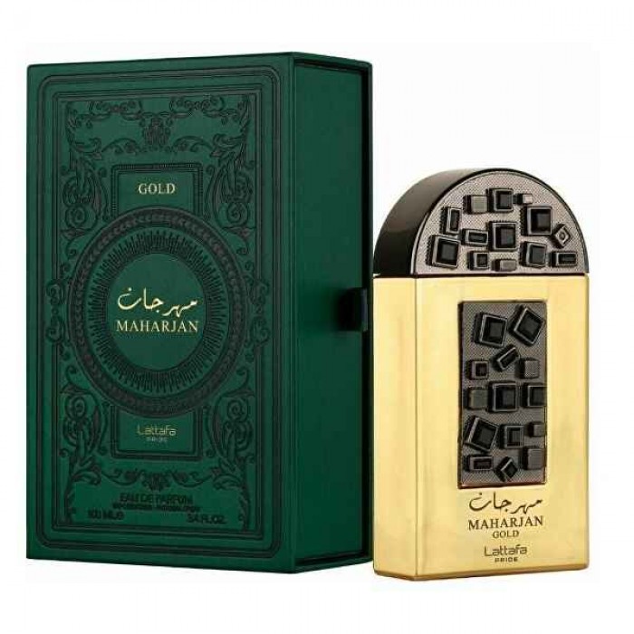 Цена за Lattafa Pride Maharjan Gold Eau de Parfum - Парфюмна вода унисекс 100 мл