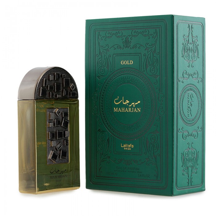 Цена за Lattafa Pride Maharjan Gold Eau de Parfum - Парфюмна вода унисекс 100 мл