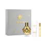 Цена за Комплект за жени Paco Rabanne 1 Million Gold - Парфюмна вода 90 мл + Мини Парфюмна вода 10 мл + Лосион за тяло 100 мл
