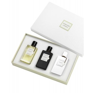 Комплект за унисекс Van Cleef & Arpels Collection Extraordinaire - Парфюмна вода California Reverie  45 мл + Moonlight Patchouli 45 мл + Santal Blanc  45 мл
