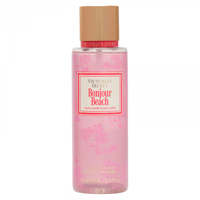 Victoria's Secret Bonjour Beach - Мист за тяло за жени 250 мл Цена за Victoria's Secret Bonjour Beach - Мист за тяло за жени 250 мл