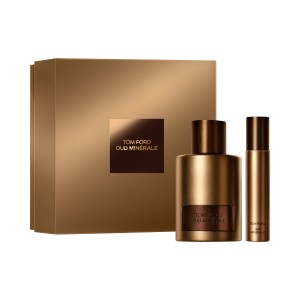 Комплект за унисекс Tom Ford Oud Minerale - Парфюмна вода 100 мл + Мини Парфюмна вода 10 мл