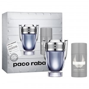 Комплект за мъже Paco Rabanne Invictus - Тоалетна вода 100 мл + Дезодорант стик 75 мл