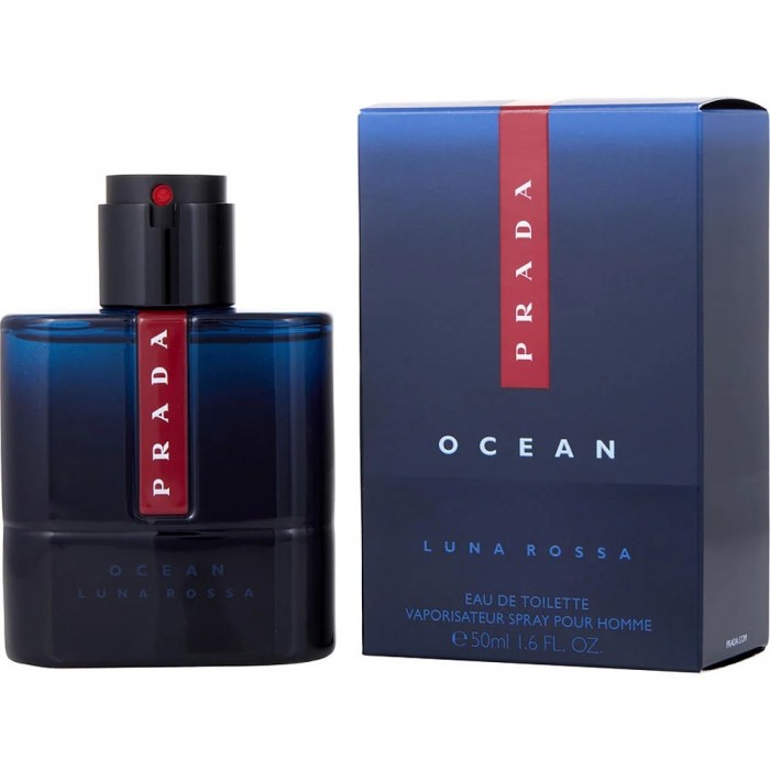 Prada Luna Rossa Ocean Eau de Toilette - Тоалетна вода за мъже 50 мл Цена за Prada Luna Rossa Ocean Eau de Toilette - Тоалетна вода за мъже 50 мл