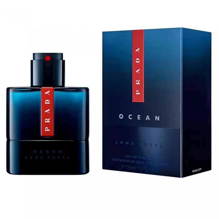 Prada Luna Rossa Ocean Eau de Toilette - Тоалетна вода за мъже 50 мл Цена за Prada Luna Rossa Ocean Eau de Toilette - Тоалетна вода за мъже 50 мл