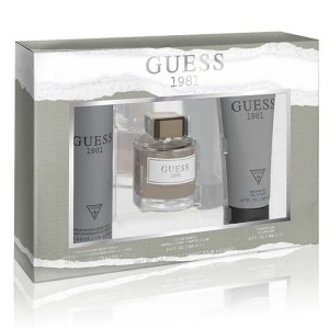Комплект за мъже Guess 1981 - Тоалетна вода 100 мл + Дезодорант спрей 226 мл + Душ гел 200 мл