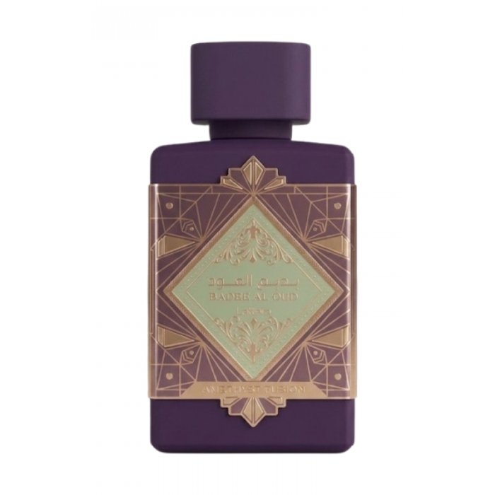 Lattafa Bade'e Al Oud Amethyst Fusion Eau de Parfum - Парфюмна вода унисекс 100 мл Цена за Lattafa Bade'e Al Oud Amethyst Fusion Eau de Parfum - Парфюмна вода унисекс 100 мл