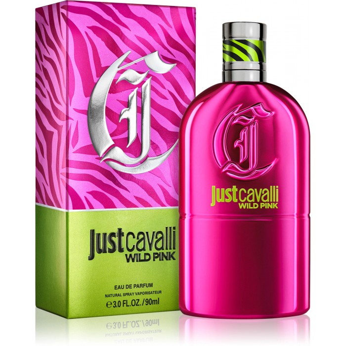 Цена за Roberto Cavalli Just Cavalli Wild Pink Eau de Parfum - Парфюмна вода за жени 90 мл
