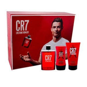 Комплект за мъже Cristiano Ronaldo CR7 - Тоалетна вода 100 мл + Душ гел 150 мл + Мист за тяло 150 мл