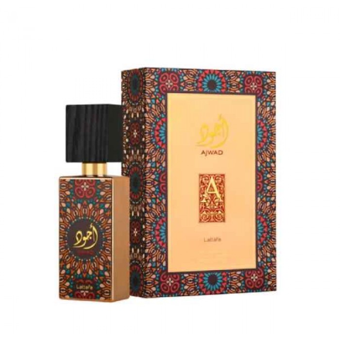 Lattafa Ajwad Eau de Parfum - Парфюмна вода унисекс 60 мл Цена за Lattafa Ajwad Eau de Parfum - Парфюмна вода унисекс 60 мл