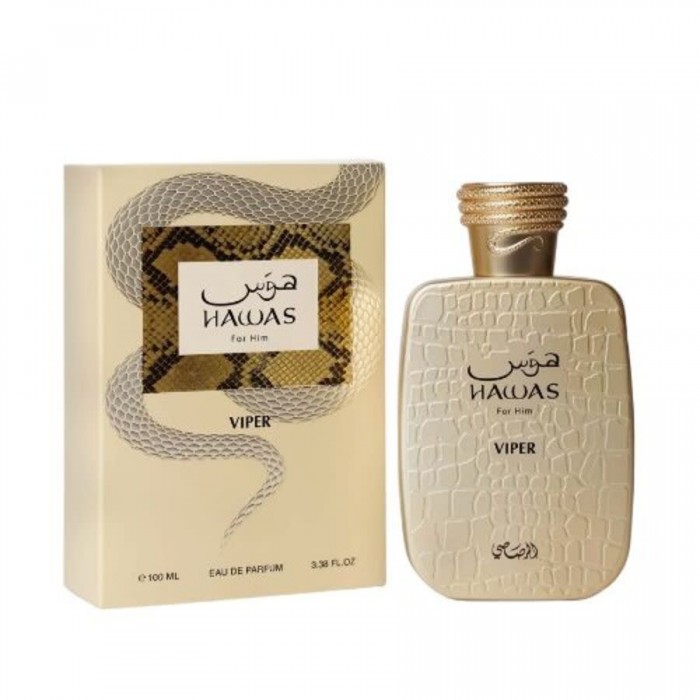 Rasasi Hawas Viper Eau de Parfum - Парфюмна вода за мъже 100 мл Цена за Rasasi Hawas Viper Eau de Parfum - Парфюмна вода за мъже 100 мл