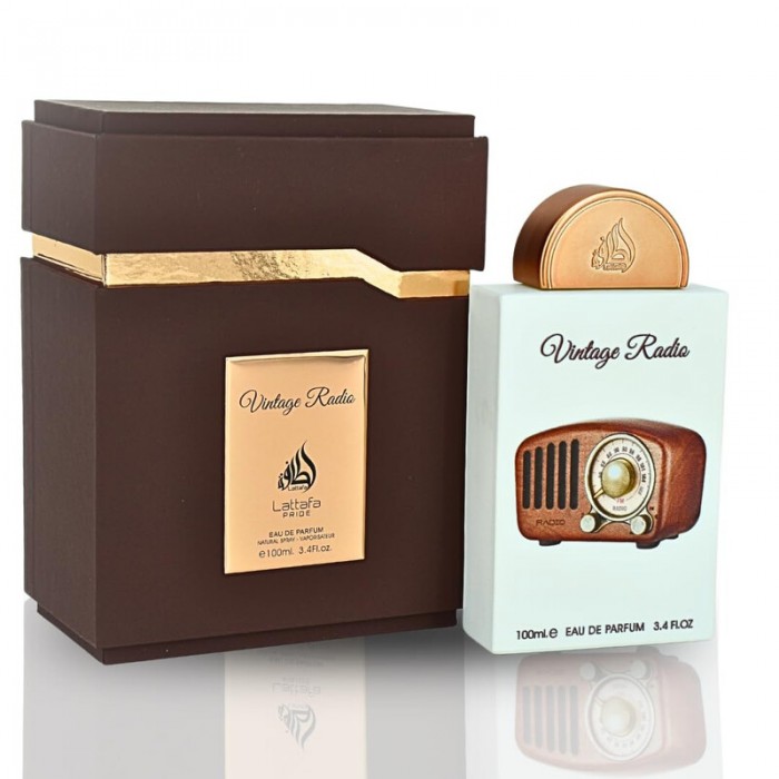 Lattafa Pride Vintage Radio Eau de Parfum - Парфюмна вода унисекс 100 мл Цена за Lattafa Pride Vintage Radio Eau de Parfum - Парфюмна вода унисекс 100 мл
