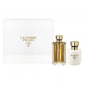 Комплект за жени PRADA Prada La Femme - Eau de Parfum 100 мл + Лосион за тяло BL 100 мл Комплект за жени PRADA Prada La Femme - Eau de Parfum 100 мл + Лосион за тяло BL 100 мл