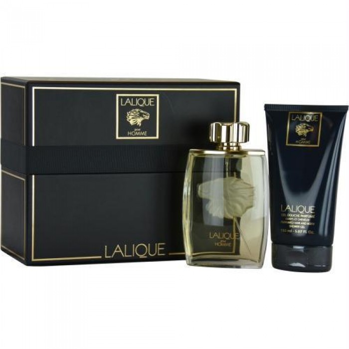 Комплект мъже Lalique Lion Цена за Eau de Parfum EDP 125ml + Душ гел SG 150ml