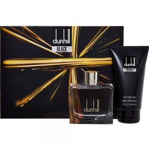 Комплект за мъже Dunhill Black - Eau de Toilette 100 мл + Афтършейв балсам ASB 150 мл Комплект за мъже Dunhill Black - Eau de Toilette 100 мл + Афтършейв балсам ASB 150 мл