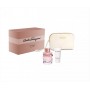 Комплект жени Salvatore Ferragamo Attimo L`Eau Florale Цена за Eau de Toilette EDT 100ml + Лосион за тяло BL 50ml + Несесер