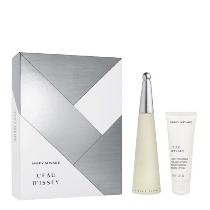 Комплект жени Issey Miyake L`Eau D`Issey Цена за Eau de Toilette EDT 50ml + Лосион за тяло BL 100ml