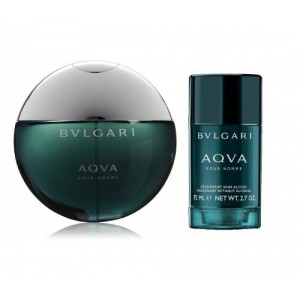 Комплект за мъже Bvlgari Aqva - Eau de Toilette 100 мл + Дезодорант стик DEO 75 гр Комплект за мъже Bvlgari Aqva - Eau de Toilette 100 мл + Дезодорант стик DEO 75 гр