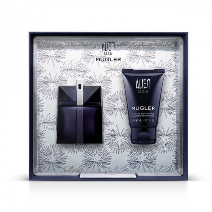Комплект мъже Thierry Mugler Alien Man Цена за Eau de Toilette EDT 50ml + Душ гел SG 50ml