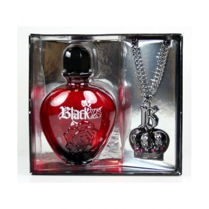 Комплект за жени Paco Rabanne Black XS - Eau de Toilette 80 мл + колие Комплект жени Paco Rabanne Black Xs Цена за Eau de Toilette EDT 80ml + колие