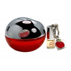 Donna Karan Dkny Red Delicious - Комплект за жени Eau de Parfum 50 мл. + мини Eau de Parfum 2 мл. + КЛЮЧОДЪРЖАТЕЛ Donna Karan Dkny Red Delicious - Комплект за жени Eau de Parfum 50 мл. + мини Eau de Parfum 2 мл. + КЛЮЧОДЪРЖАТЕЛ