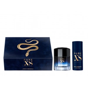 Paco Rabanne Pure Xs - Комплект Eau de Toilette за мъже 100 мл. + Дезодорант спрей 150 мл. Paco Rabanne Pure Xs - Комплект Eau de Toilette за мъже 100 мл. + Дезодорант спрей 150 мл.