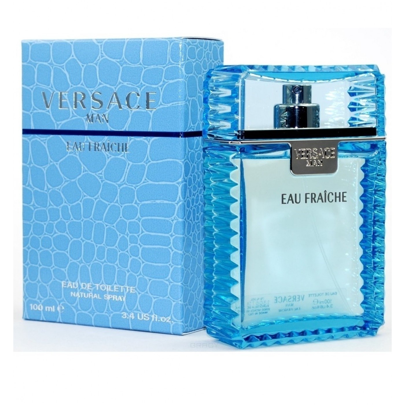 Versace Man Eau Fraiche Цена за Eau De Toilette мъже Edt 100ml Parfumbg® 7355