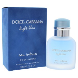 Dolce & Gabbana D&G Light Blue Eau Intense - Eau de Parfum за мъже 50 мл